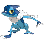 Pokemon X and Y Frogadier